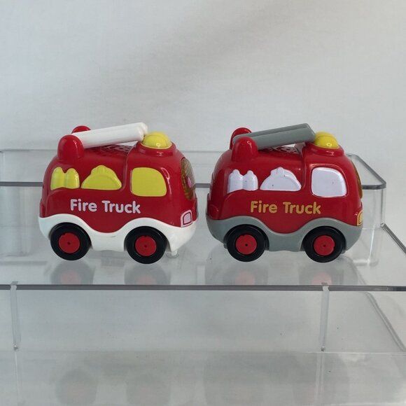 Vtech Go Go Smart Wheels Firetruck Lot of 3 Lights Sounds Vehicles Tested - Picture 11 of 15
